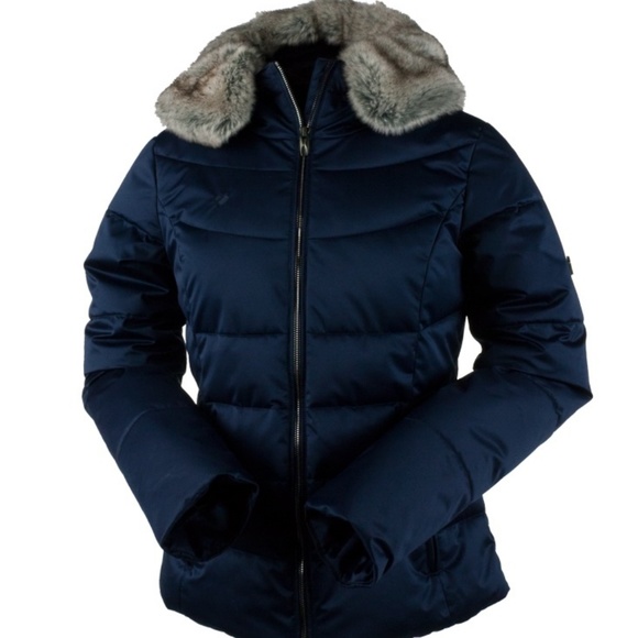 Obermeyer Jackets & Coats | Obermeyer Bombshell Ski Jacket Navy Nwt Size 4 | Poshmark